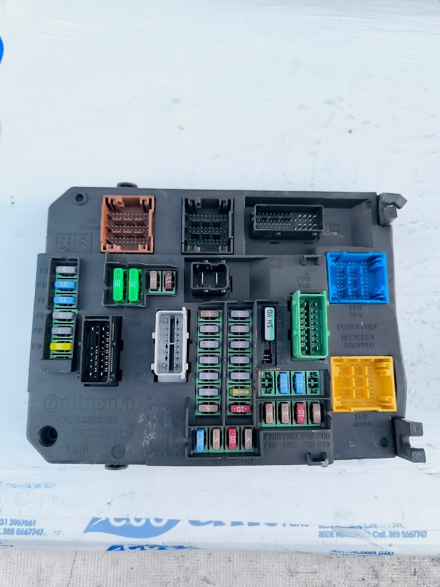 Komplettes Zündsystem für Peugeot 508 1.6 HDI, Baujahr 2015, Code 0281032456, ecoAG6347