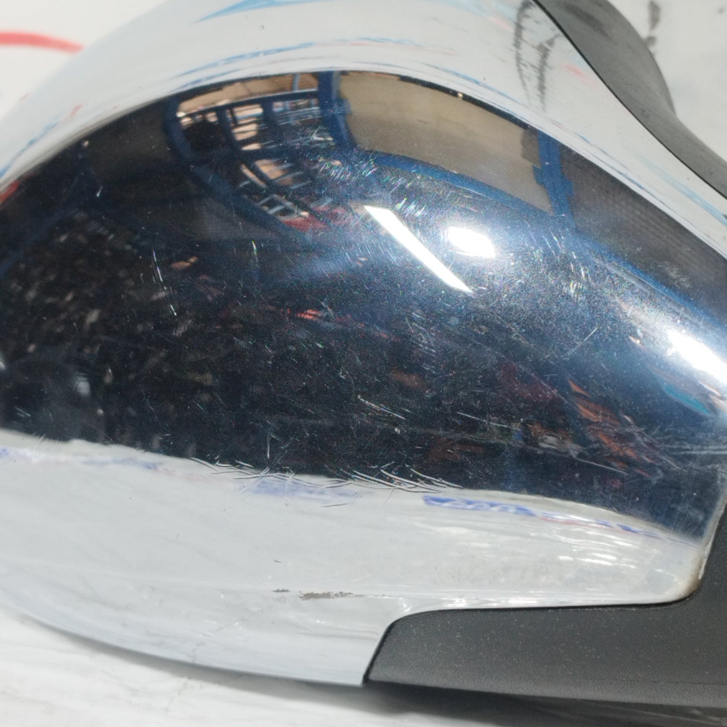 Front right electric mirror chrome Seat Altea 2005 7 Wire ecoAC10781