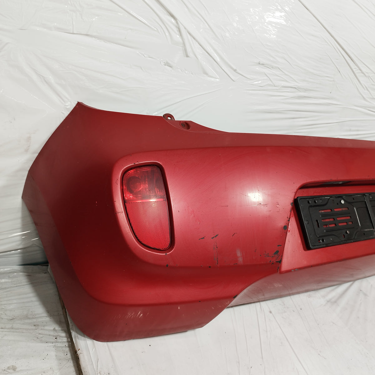 Paraurti posteriore rosso Kia Picanto II (TA) 2015-2017 Restyling ecoAC17448