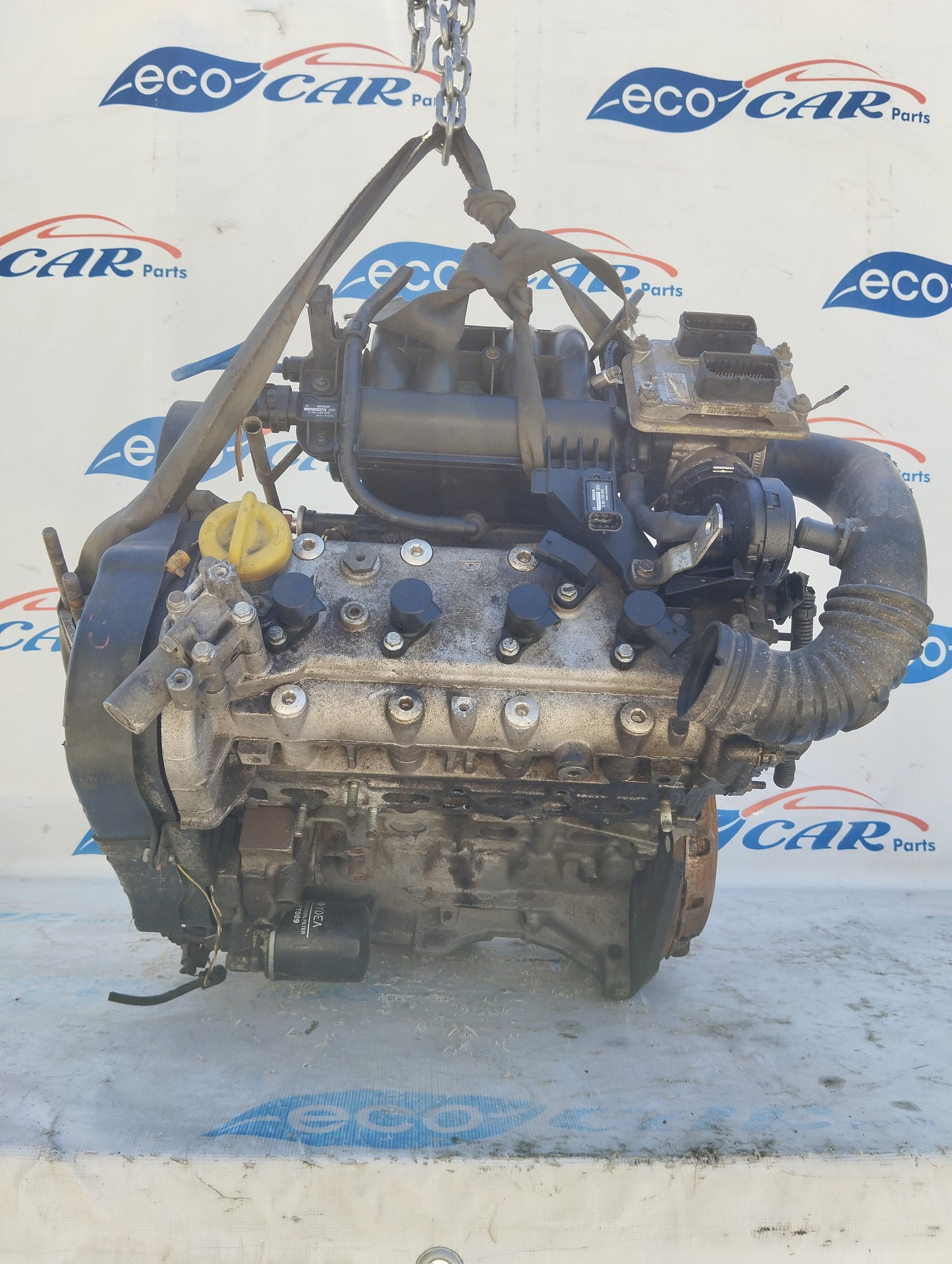 Motore Fiat Grande Punto 1.4 b 16v cod: 199a6000 ecoAG5294