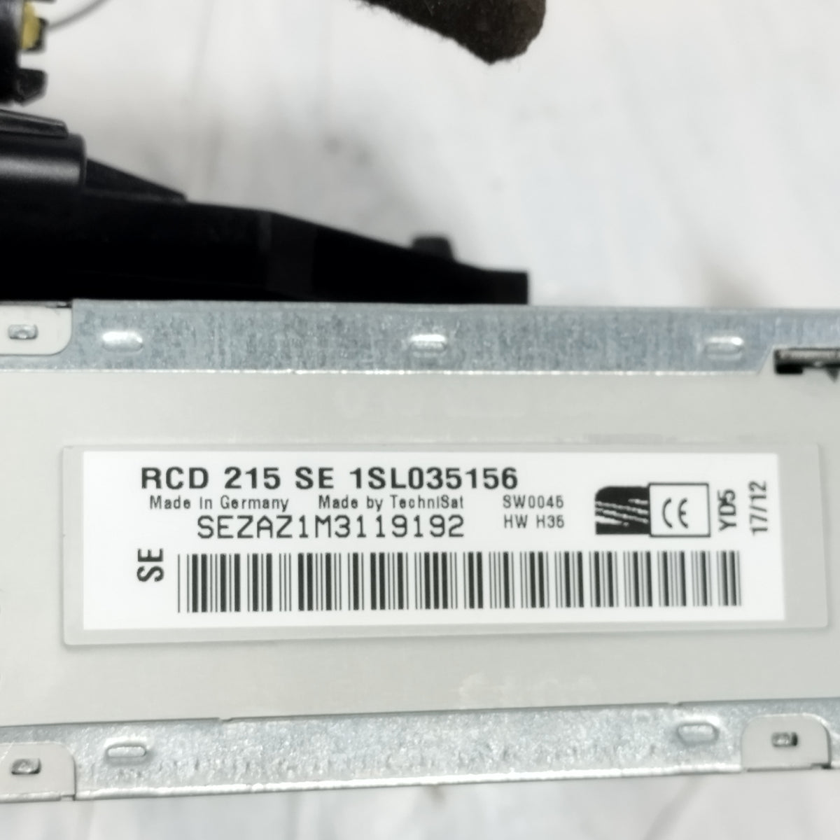 Pulsantiera a / c con autoradio Seat Mii 2011-2019 cod: 1S0820045T / 1SL035156 ecoAC16867