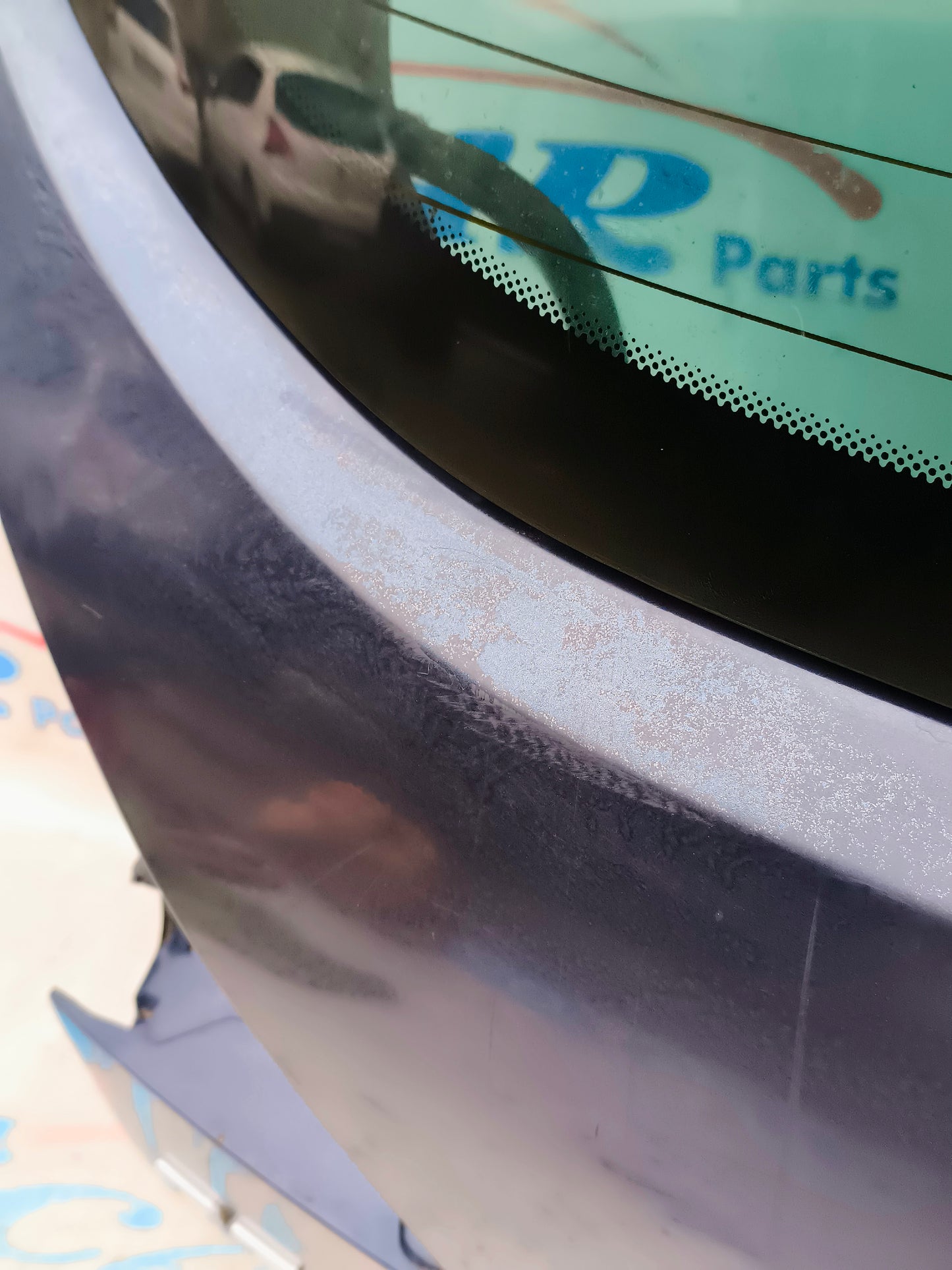 Portellone posteriore blu Peugeot 3008 2012 ecoAG6025