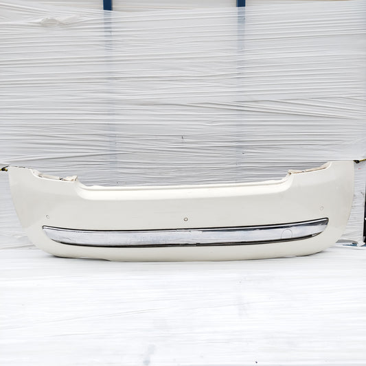 Paraurti posteriore bianco Fiat 500 2008 cod: 735425627 ecoAC15757