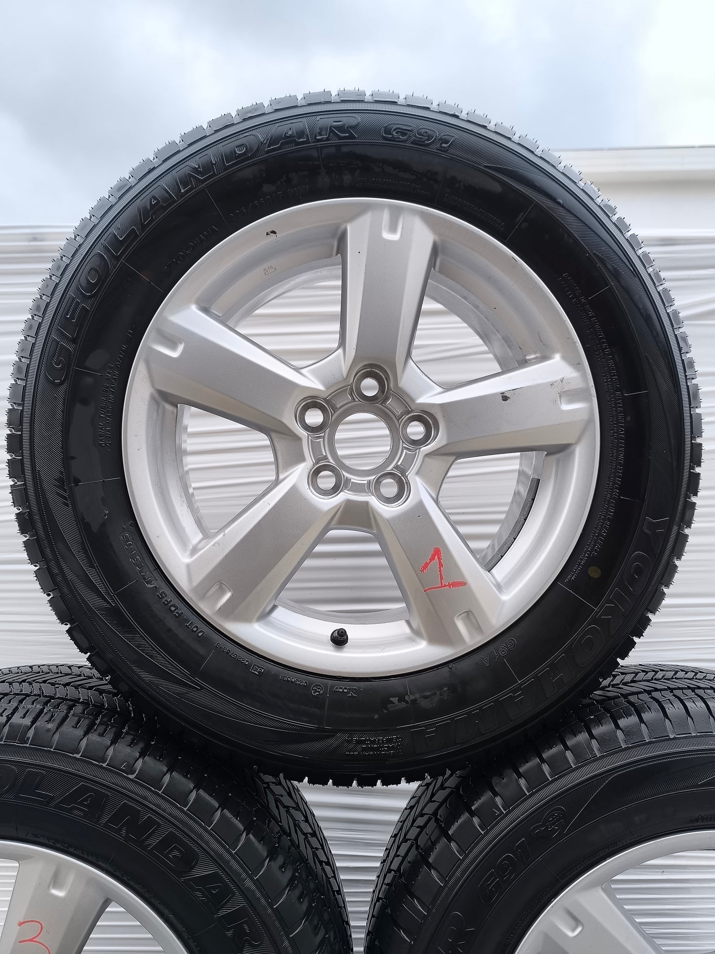 Cerchi e gomme + scorta Toyota RAV4 anno 2006 ecoAG7915