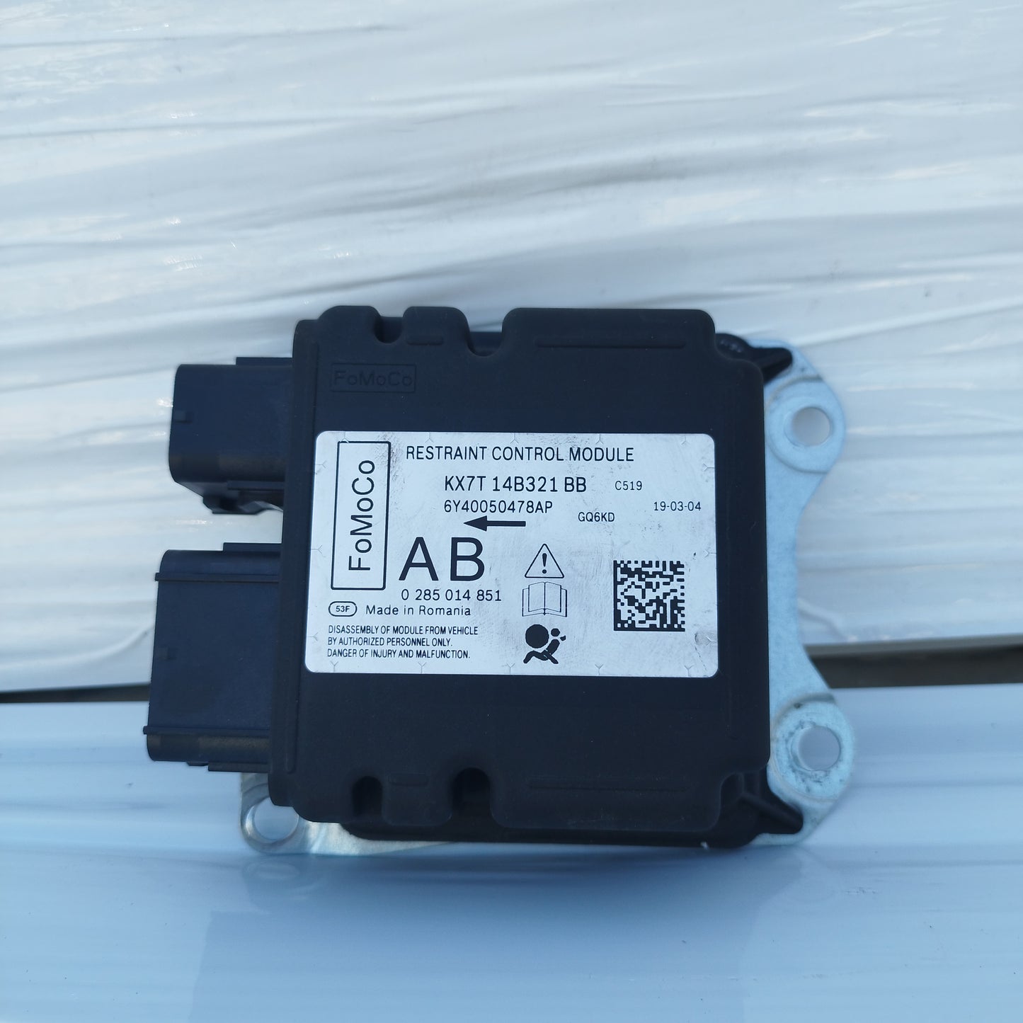 Kit airbag Ford Focus 2020 cod: 0285014851 ecoAC15680