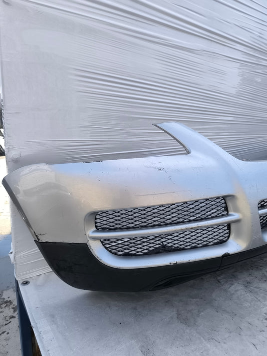 Paraurti anteriore Volkswagen Touareg anno 2007 grigio argento ecoAG8174
