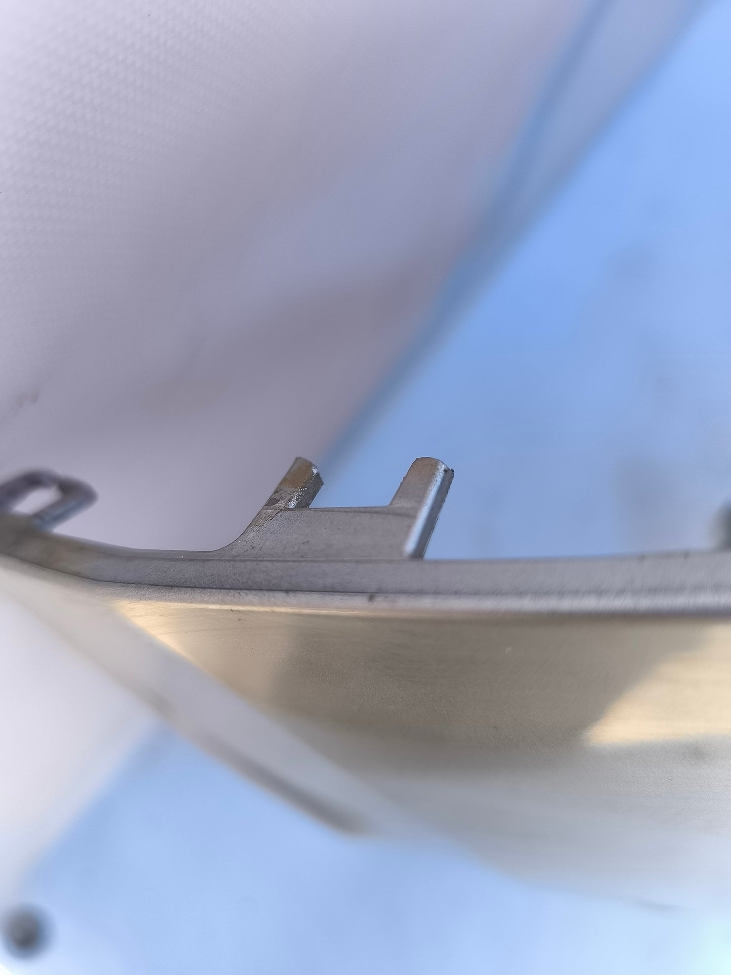 Paraurti posteriore grigio argento Citroen C3 anno 2012 ecoAG6911