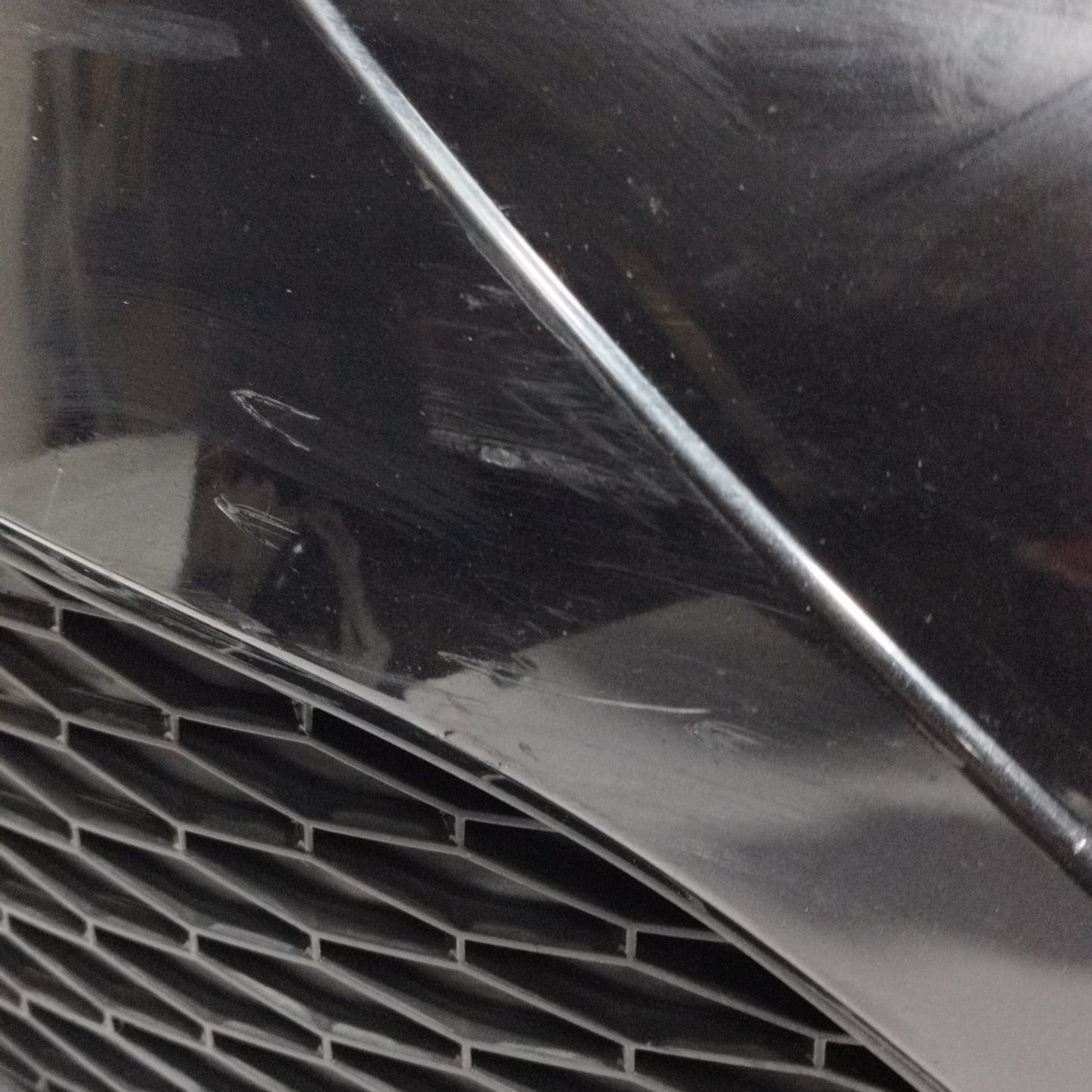 Black front bumper Seat Ibiza 2012 ecoAC11399