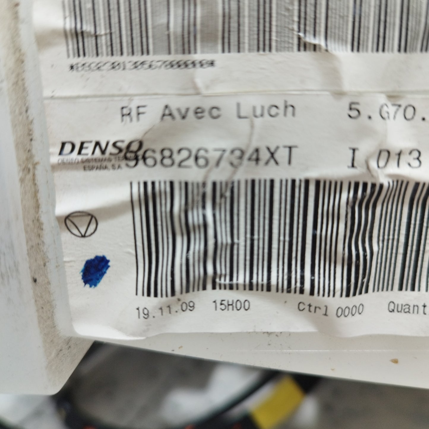 Komplettes Heizungshandbuch Peugeot Partner 2008 Code: 96826734XT ecoAC10920