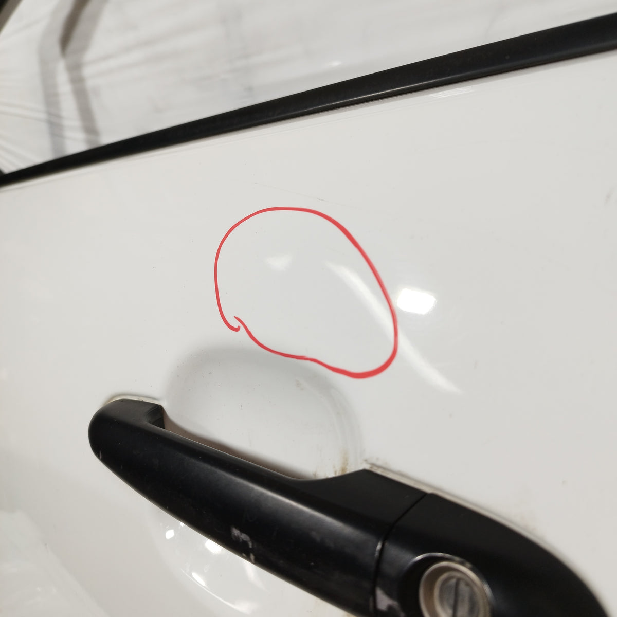 Sportello anteriore sx bianco Kia Rio (UB) 2011-2017 ecoAC17167