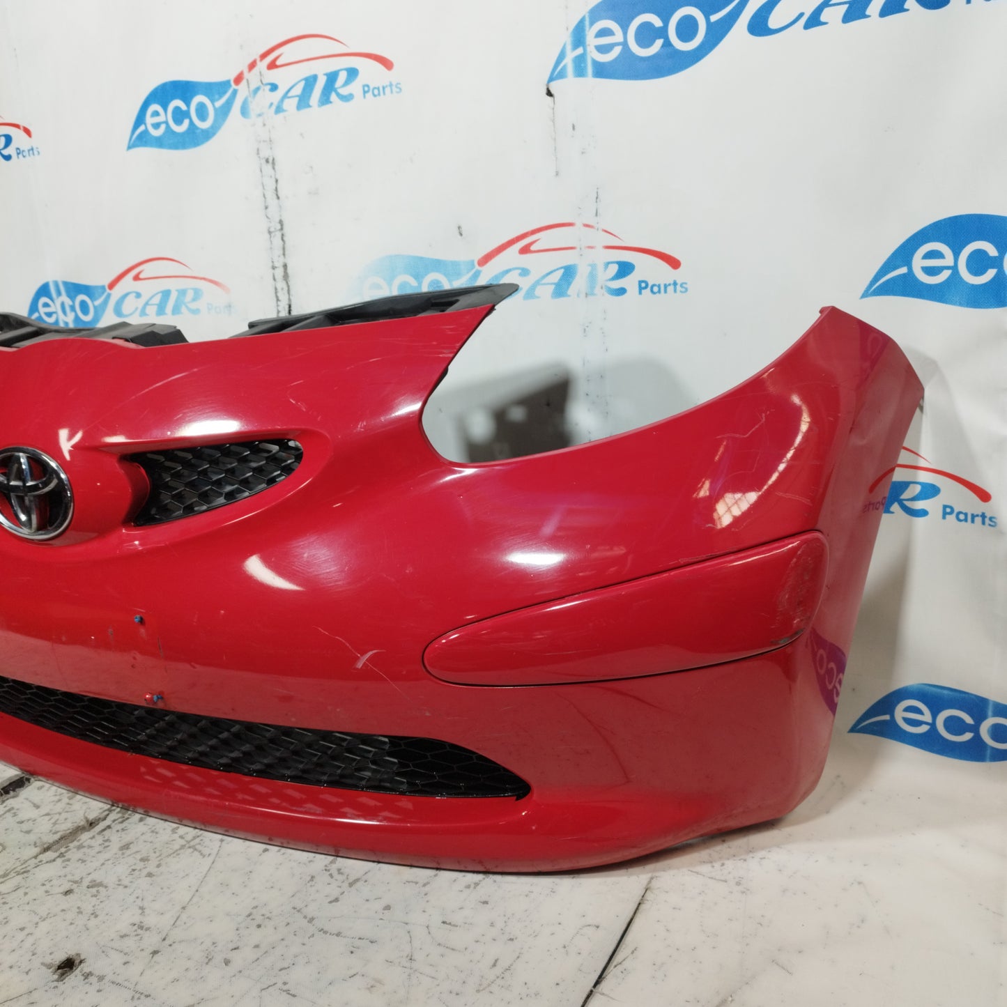 Paraurti anteriore rosso Toyota Aygo 2008 ecoAC10337