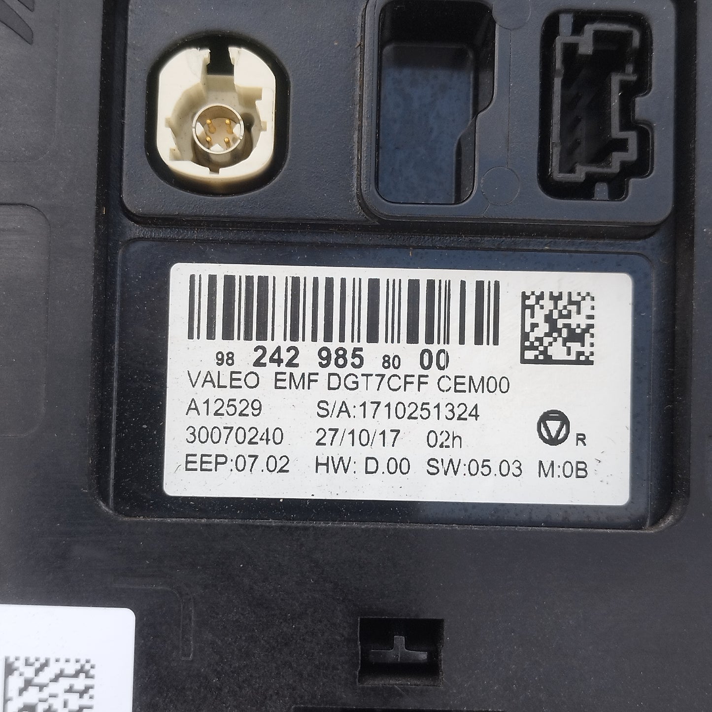 Display Citroen C3 Aircross 2018 cod: 9824298580 ecoAC15823