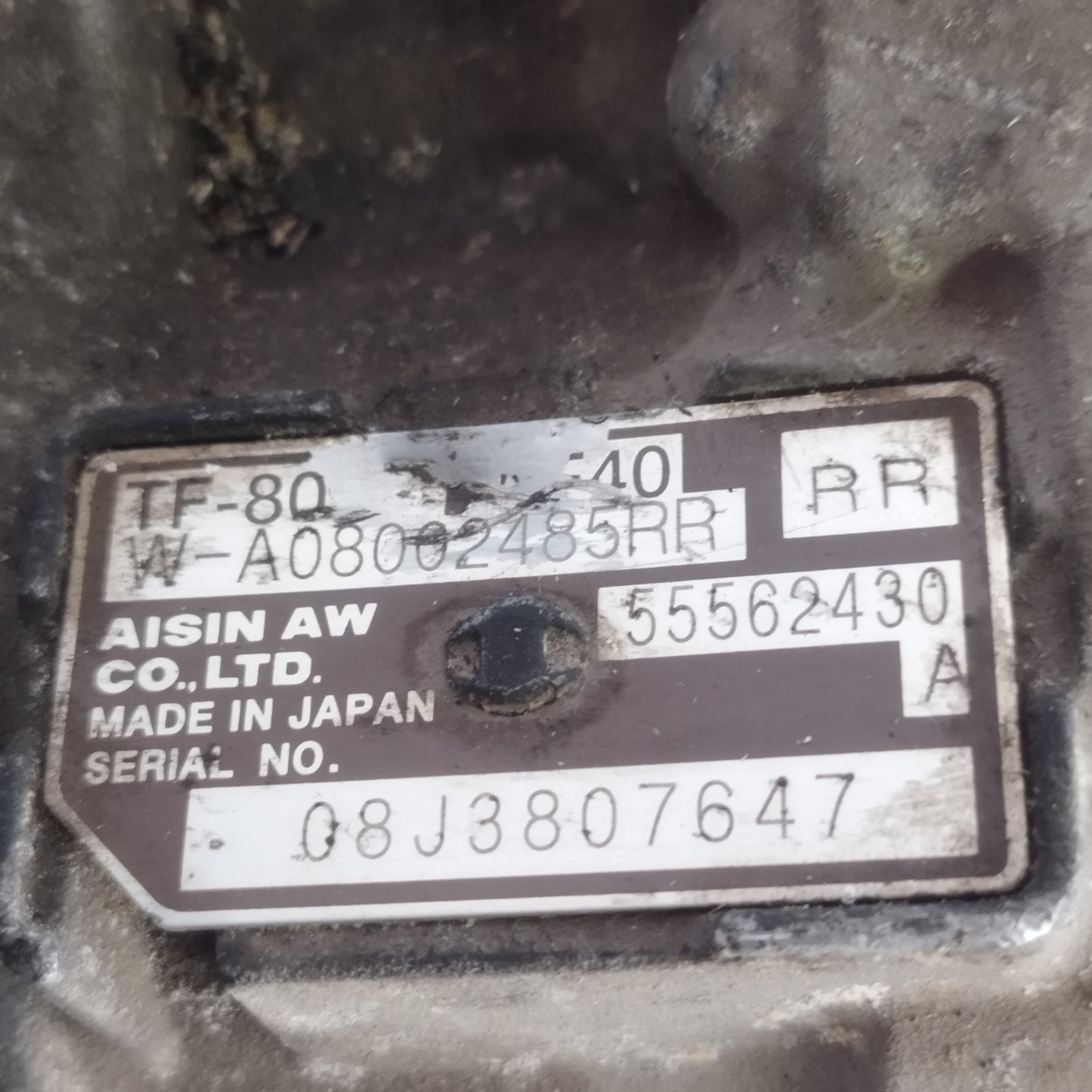 Opel Insignia 2.0 D Automatikgetriebe, Baujahr 2012, Code: 55562430 ecoAC12634