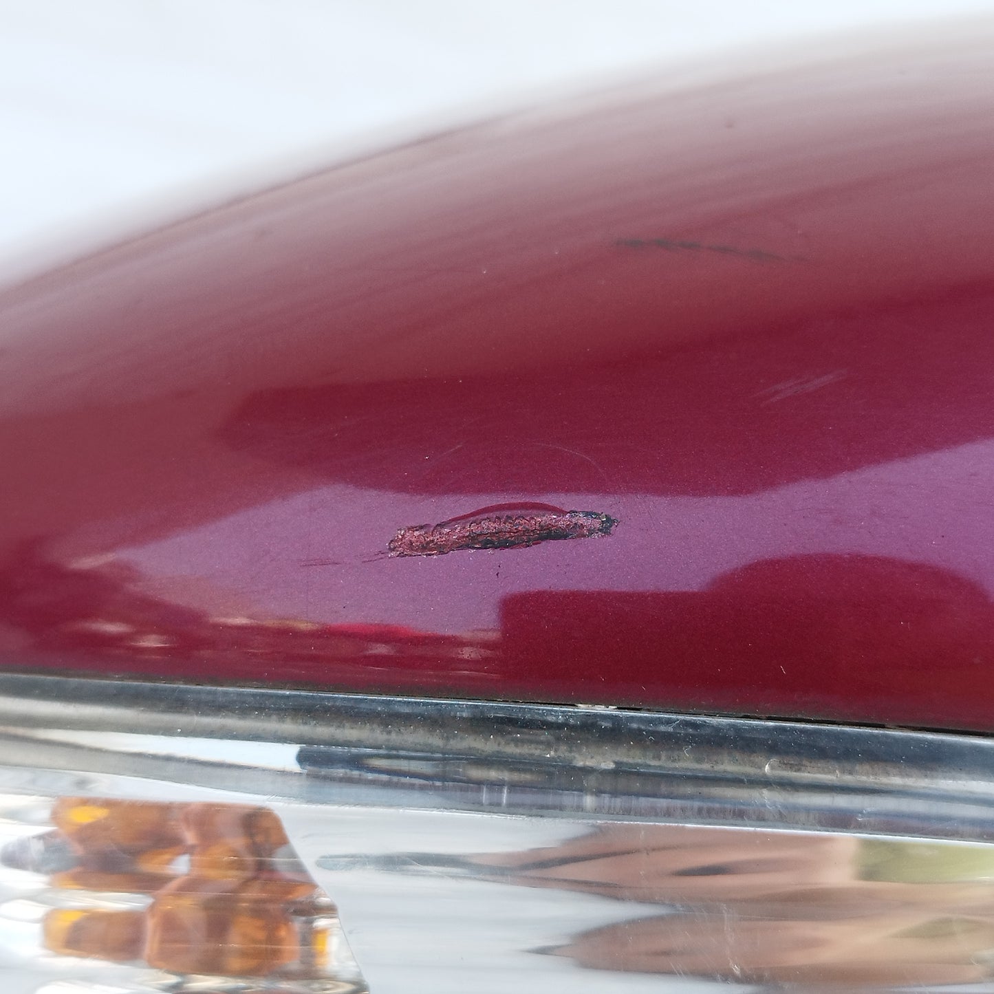 Specchietto elettrico anteriore dx Bordeaux Ford Fiesta (mkVI) 2008-2013 6 fili ecoDM397