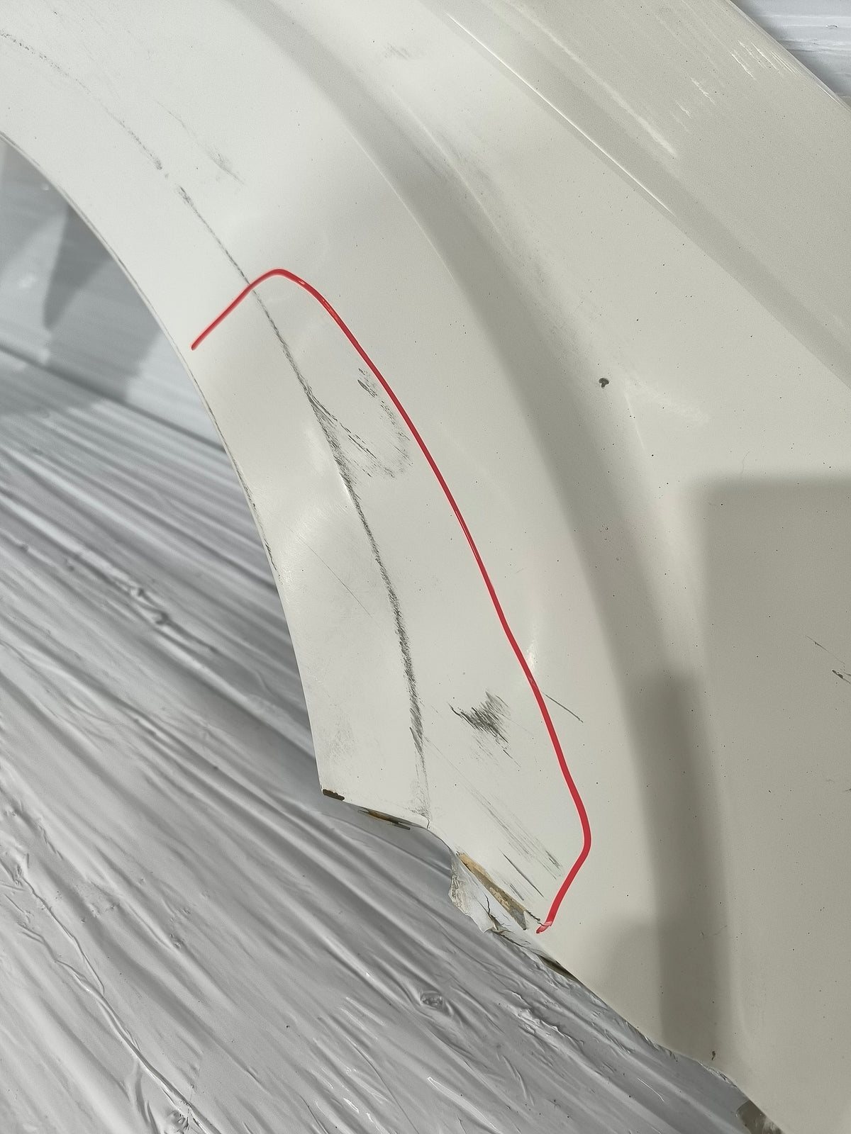 Parafango dx bianco Fiat Freemont / Dodge Journey 2011-2020 ecoAG9830