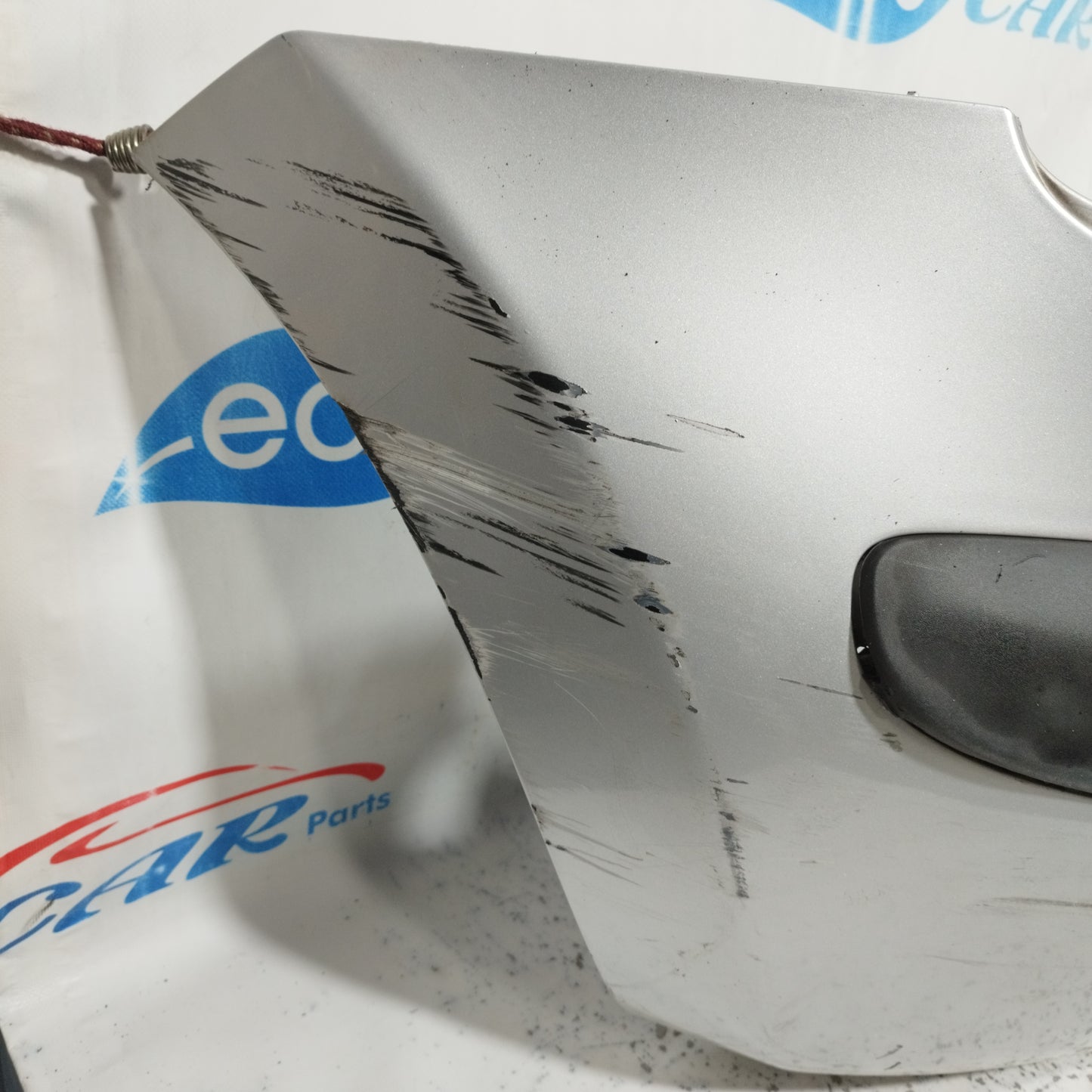 Heckstoßstange silbergrau Lancia Musa 2005 ecoAC10444