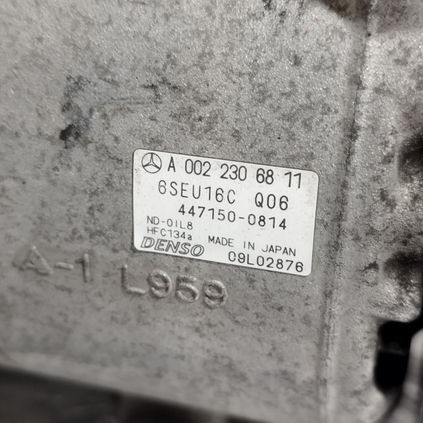 Compressore a / c Mercedes Classe A (W169) / Classe B (W245) 1.5 B W160 2004-2012 cod: A0022306811 ecoAC15536