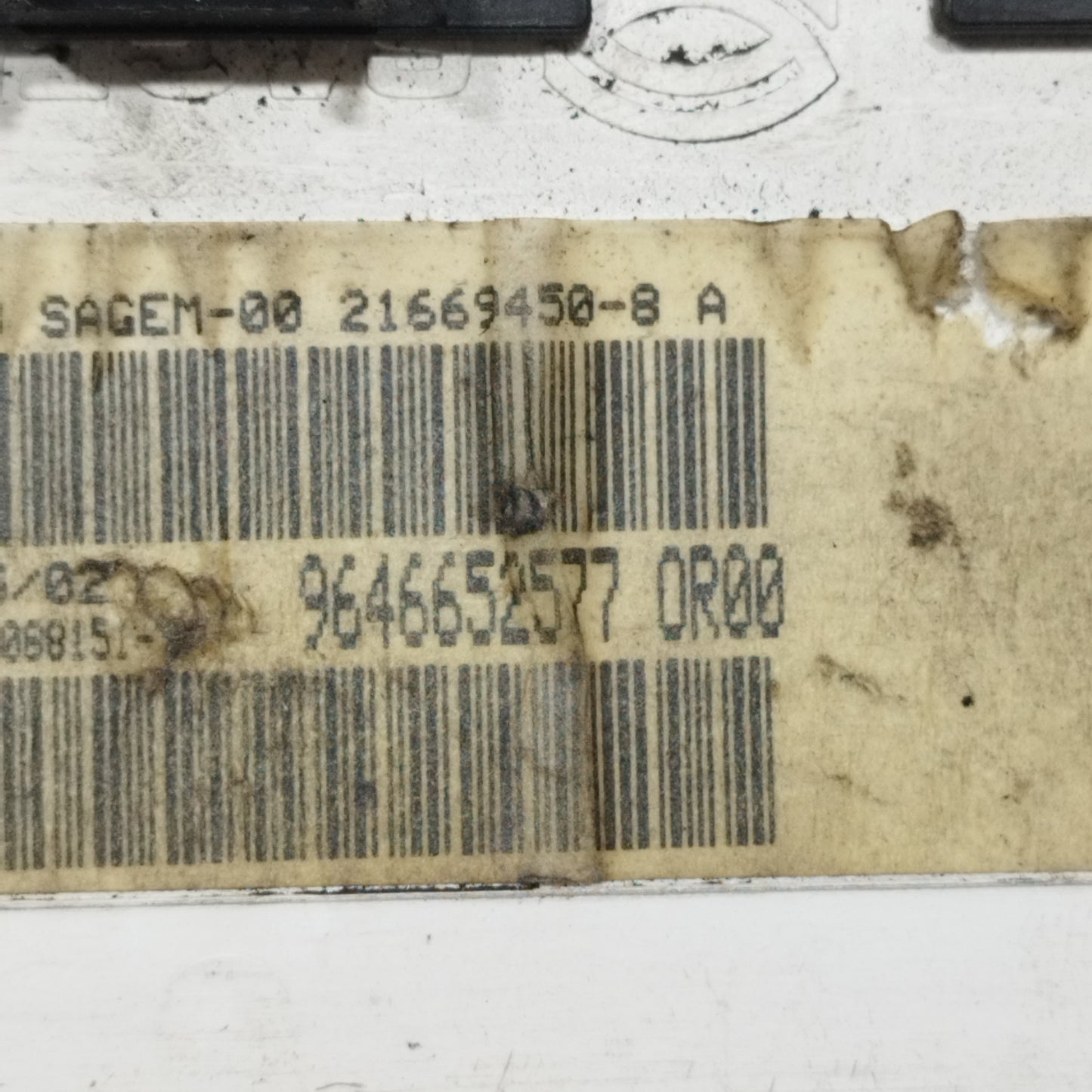Display Peugeot 307 2002 cod: 9646652577 ecoAC9473