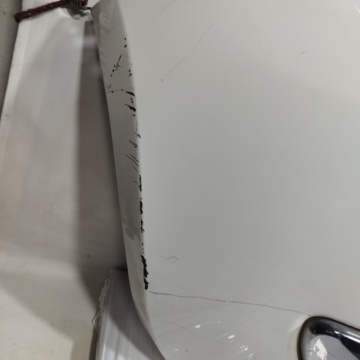 Paraurti posteriore bianco Fiat 500 (312) 2007-2015 ecoAC15379