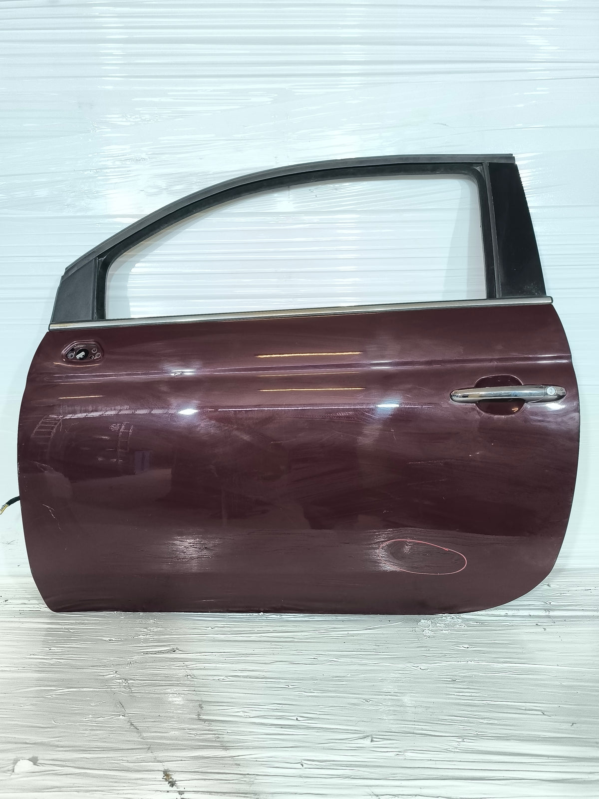Sportello sx bordeaux Fiat 500 Dolcevita (312) 2007-2024 ecoAG9833