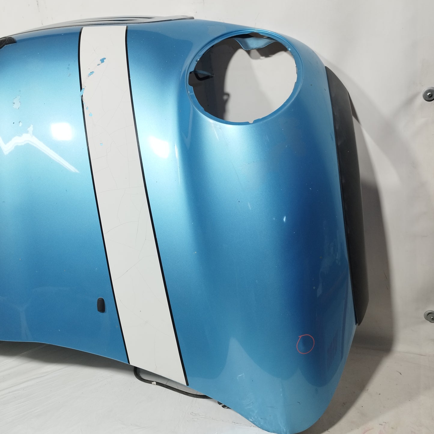 Cofano azzurro Mini Cooper R50 2001-2006 ecoAC16157