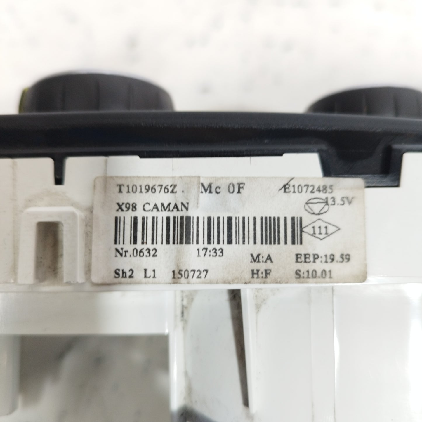 Pulsantiera A/C Renault Clio 2014 Cod: 272705324R ecoAC8659