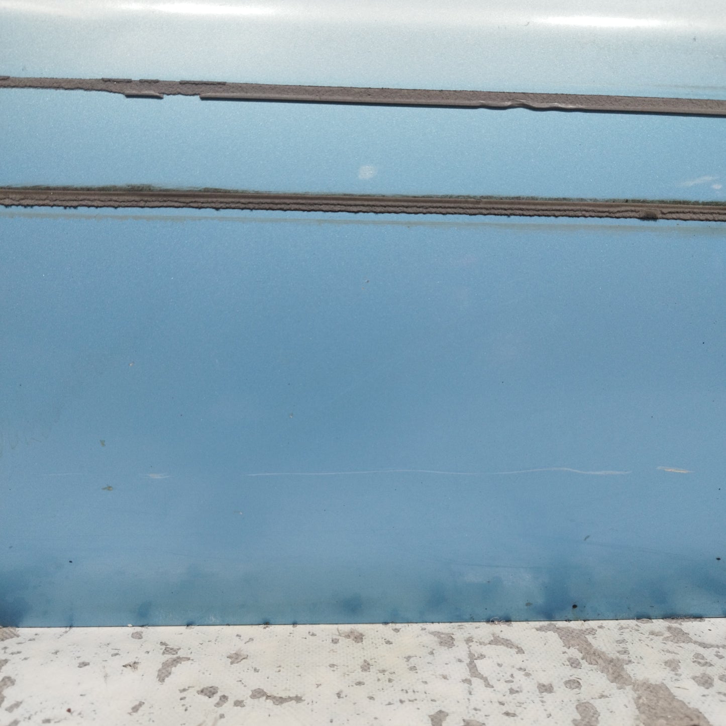 Vordere rechte Tür, blau, Fiat Panda 2005 ecoAC9842