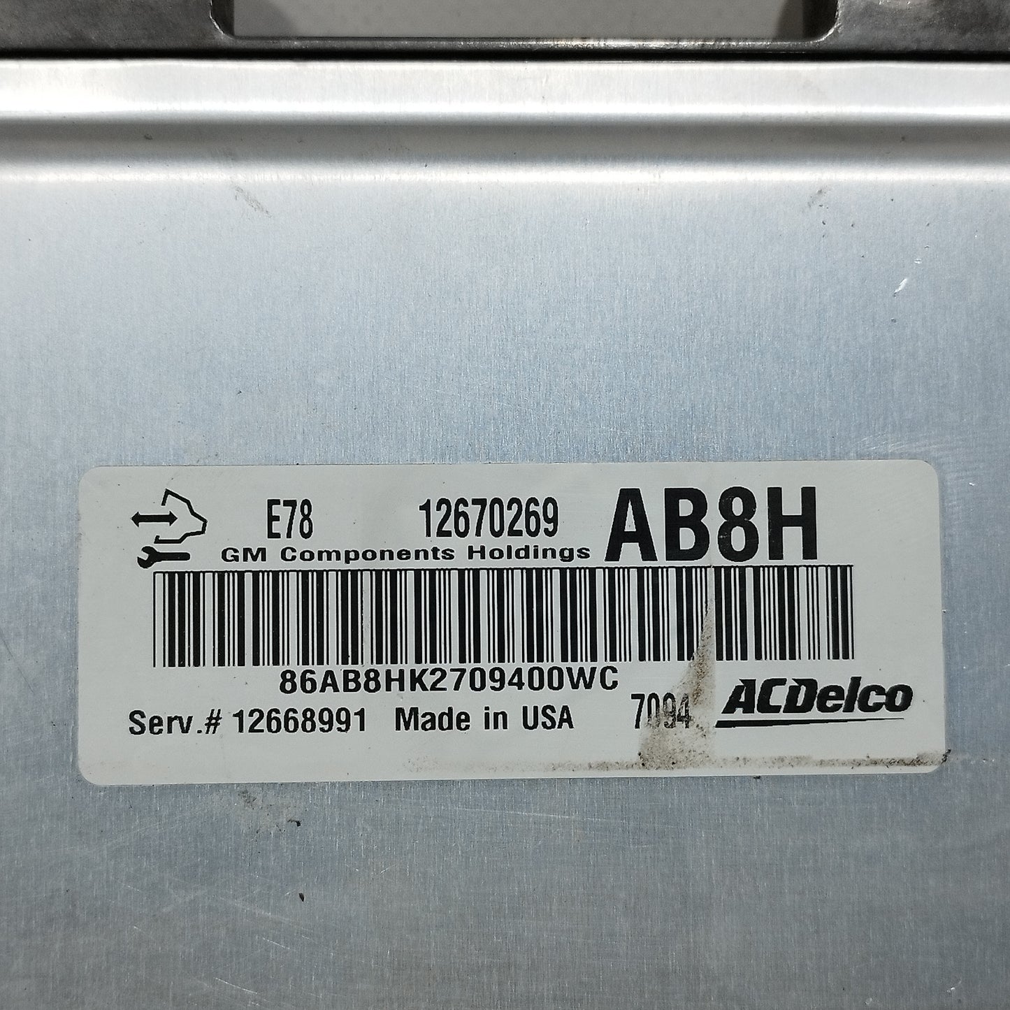 Opel Corsa E 1.2B 2017 Motorsteuergerät-Code: 12670269 ecoAC13675