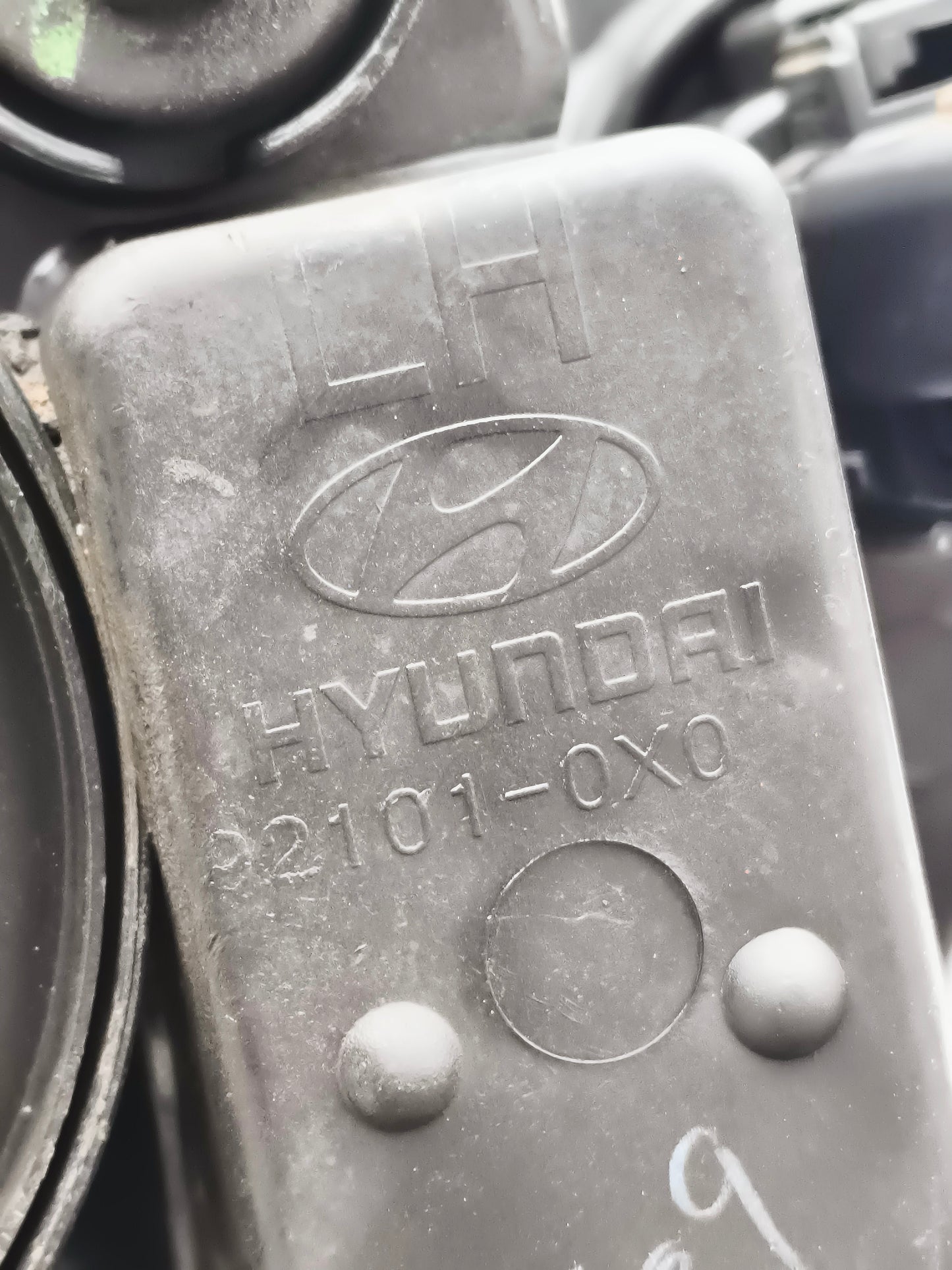 Linker Frontscheinwerfer Hyundai i10 2008 ecoAG6099