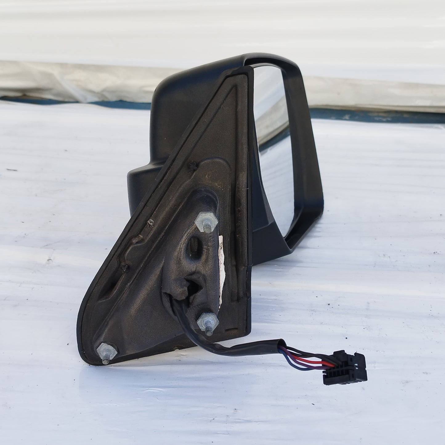 Specchietto elettrico anteriore dx nero plastica Jeep Patriot 2011-2017 (5 fili) ecoDM370