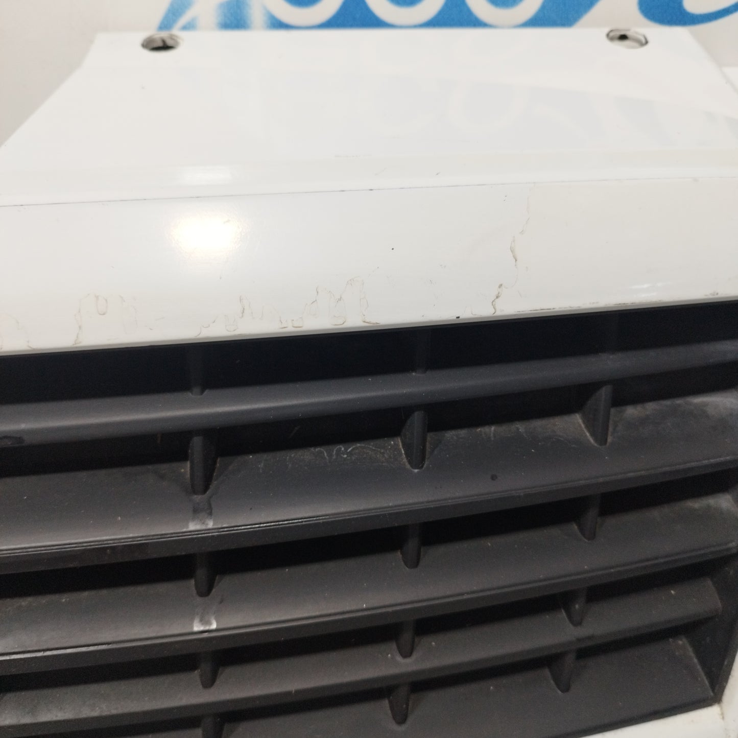 Weißer Kühlergrill Fiat Doblo 2006 ecoAC8926