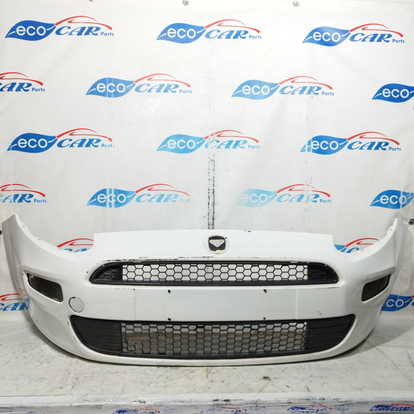 White Front Bumper Fiat Punto Evo 2012 ecoAC10011