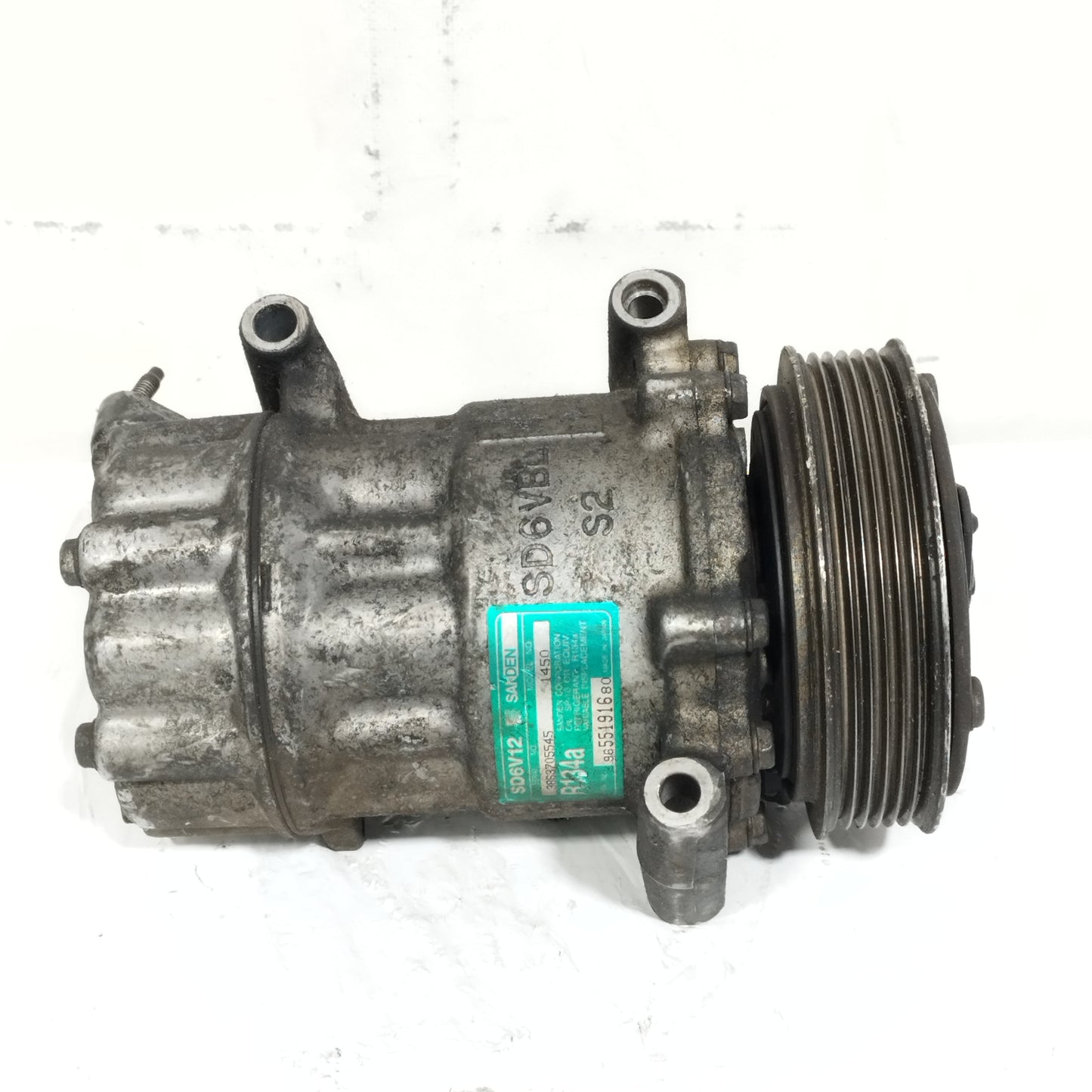Compressore a / c Citroen C3 1.4 D 2002-2010 (2 pin) cod: 9655191680 ecoAC15527