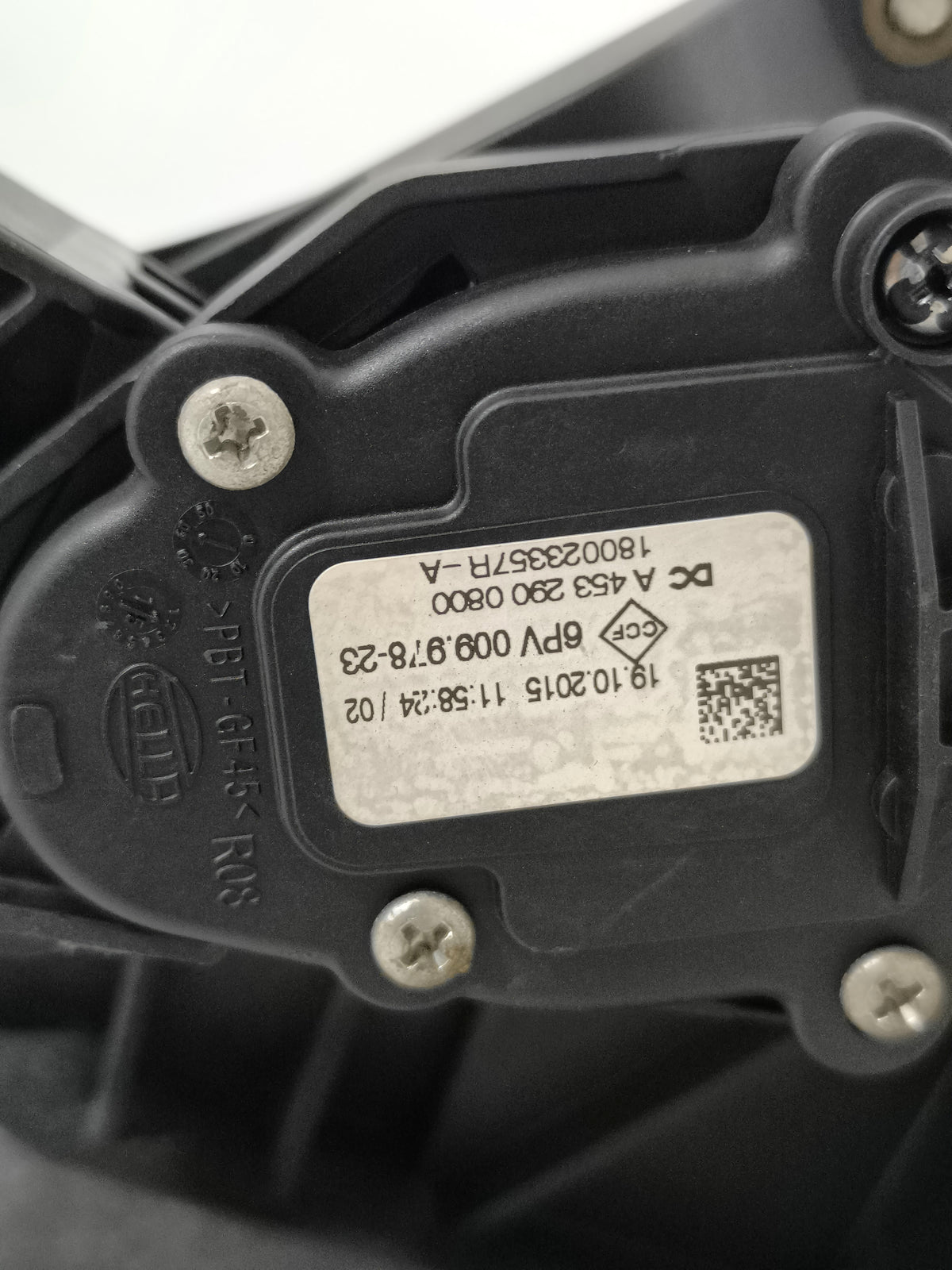 Pedaliera completa Renault Twingo III 2014-2019 1.0 B cod: 465014775R ecoAG9789