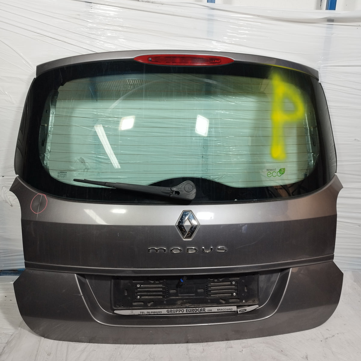 Portellone grigio scuro Renault Modus 2008-2012 Restyling ecoAC16948