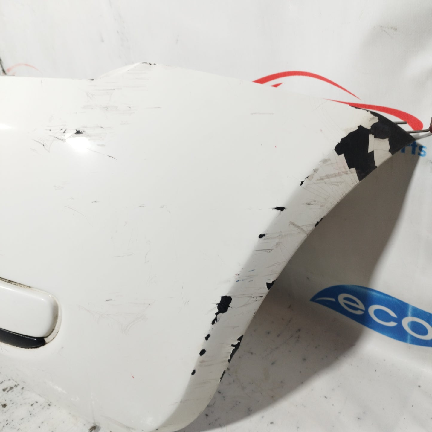 White rear bumper Fiat 500 2007 ecoAC11187