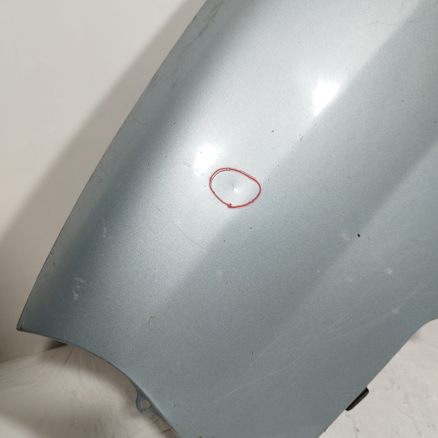 Vorderer linker Kotflügel, grau und blau, Hyundai Atos Prime 2005 ecoAC12522