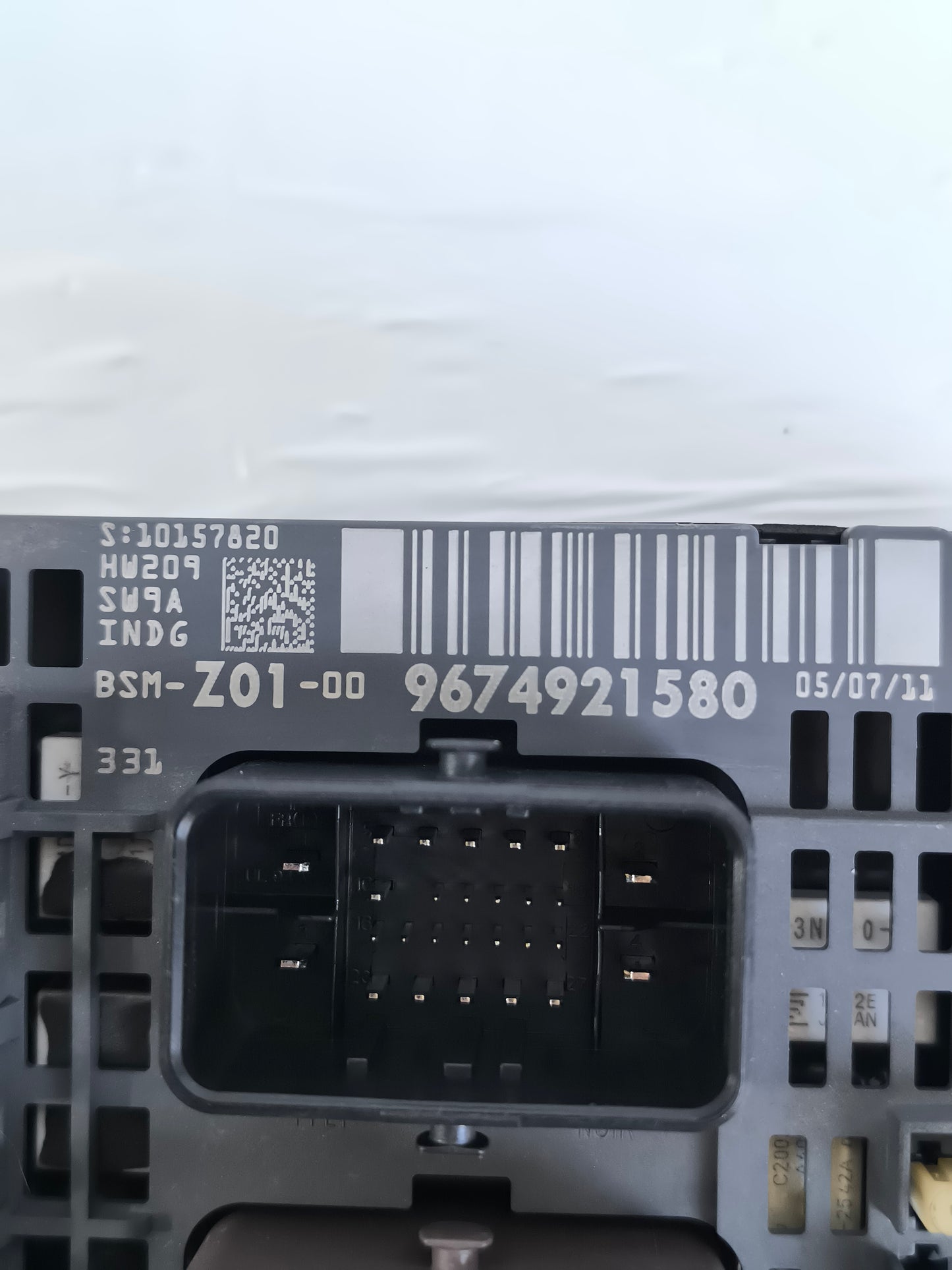 Centralina BSM Citroen C4 II (B7) 1.6 HDI 2010-2020 cod: 9674921580 ecoAG8504