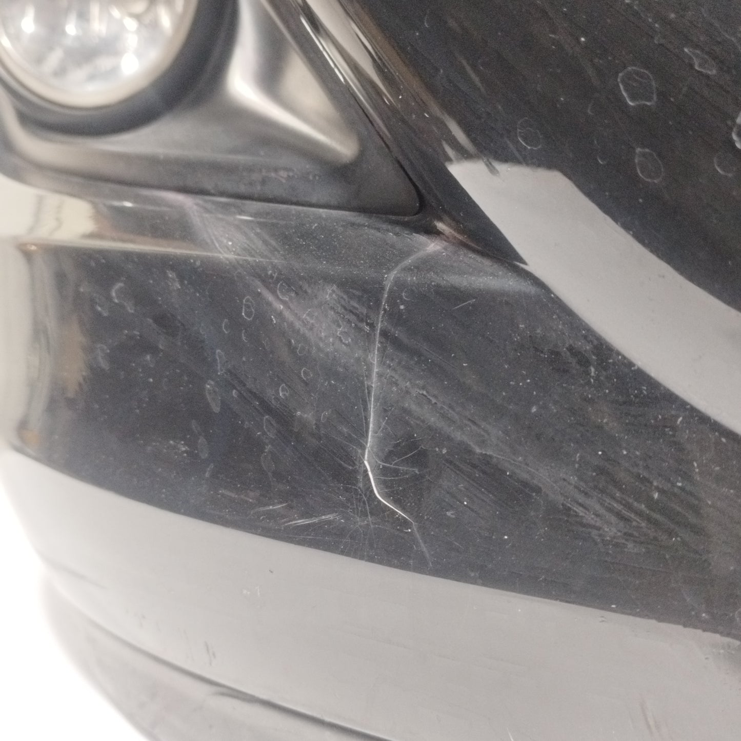 Black front bumper Peugeot 207 2008 ecoAC11299