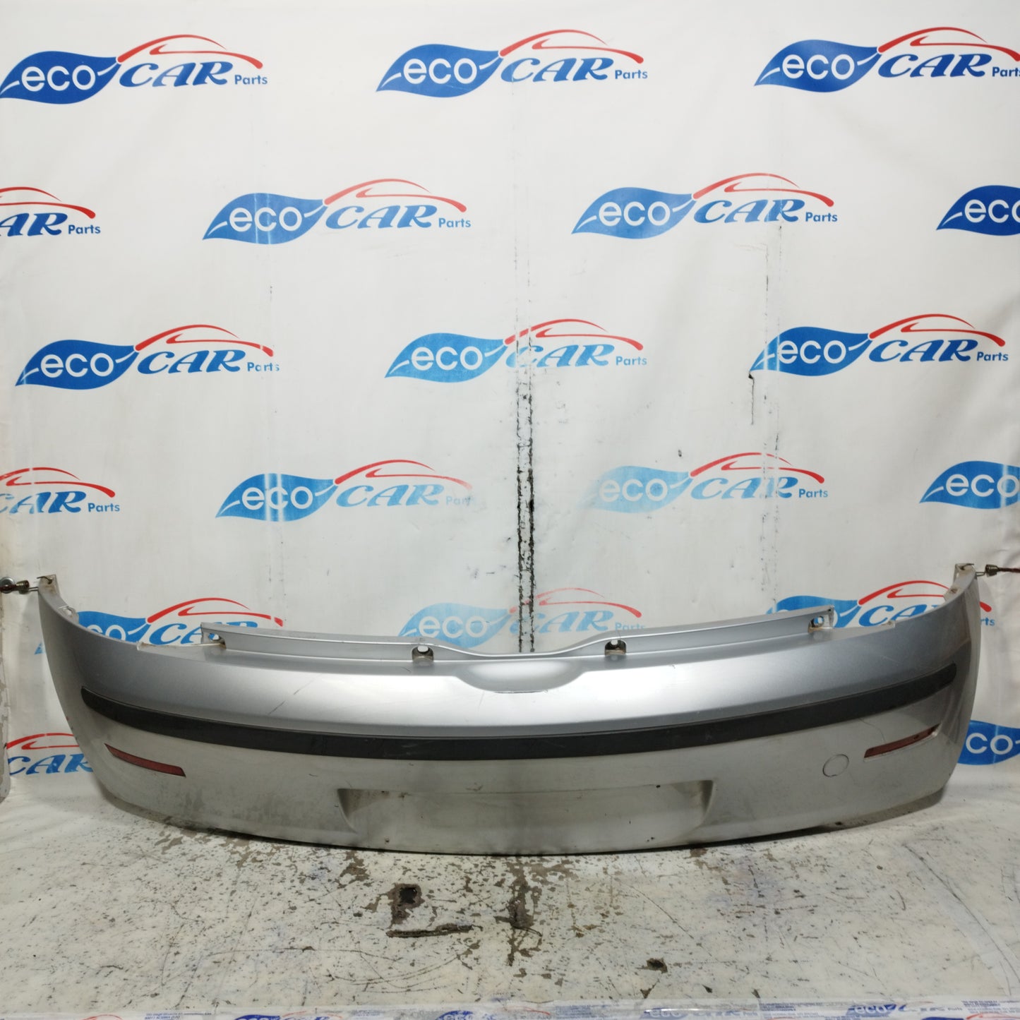 Rear bumper silver grey Fiat Punto 2005 5 Doors ecoAC11013