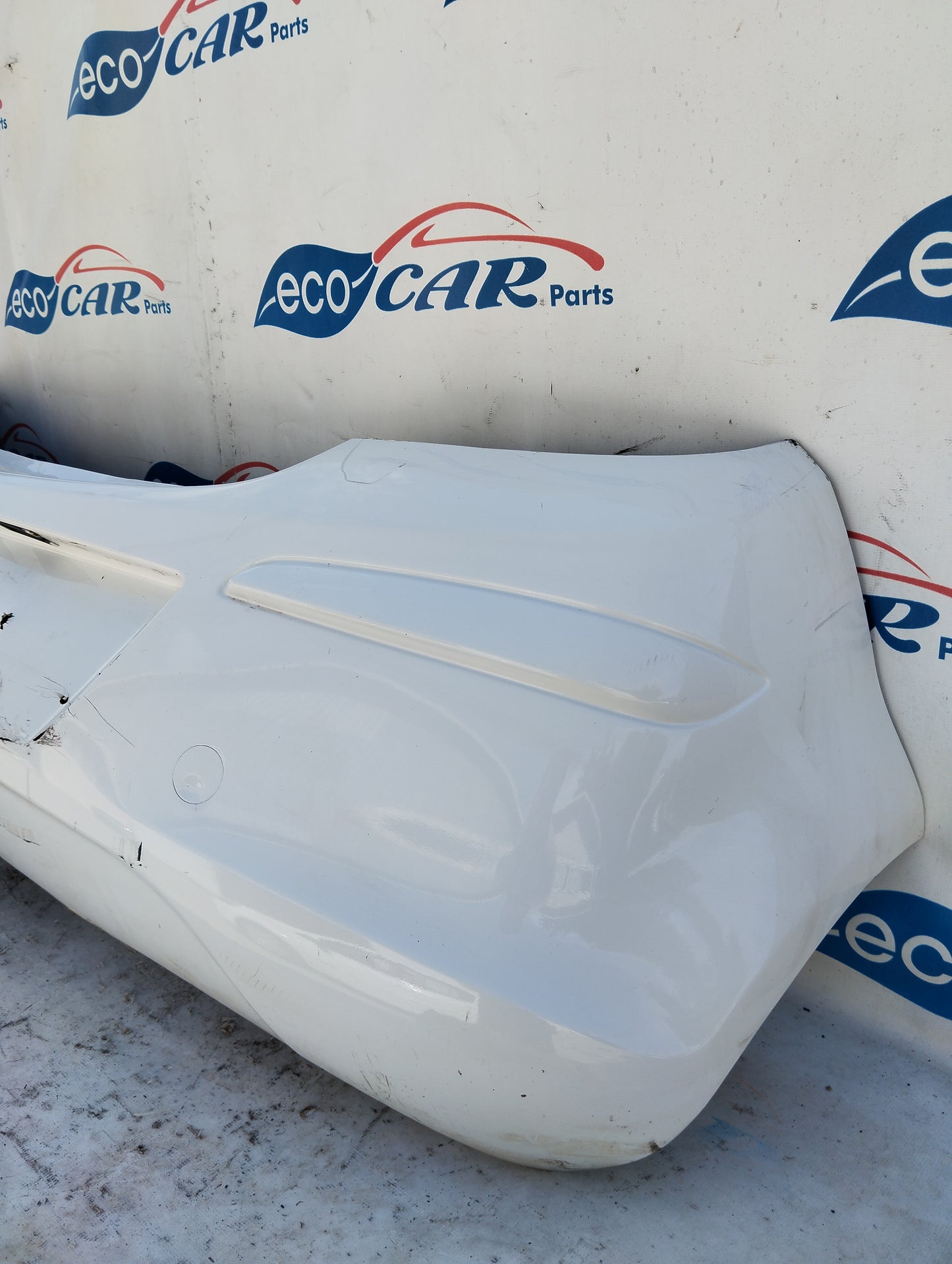 White Rear Bumper Opel Corsa D 2011 ecoAG5656