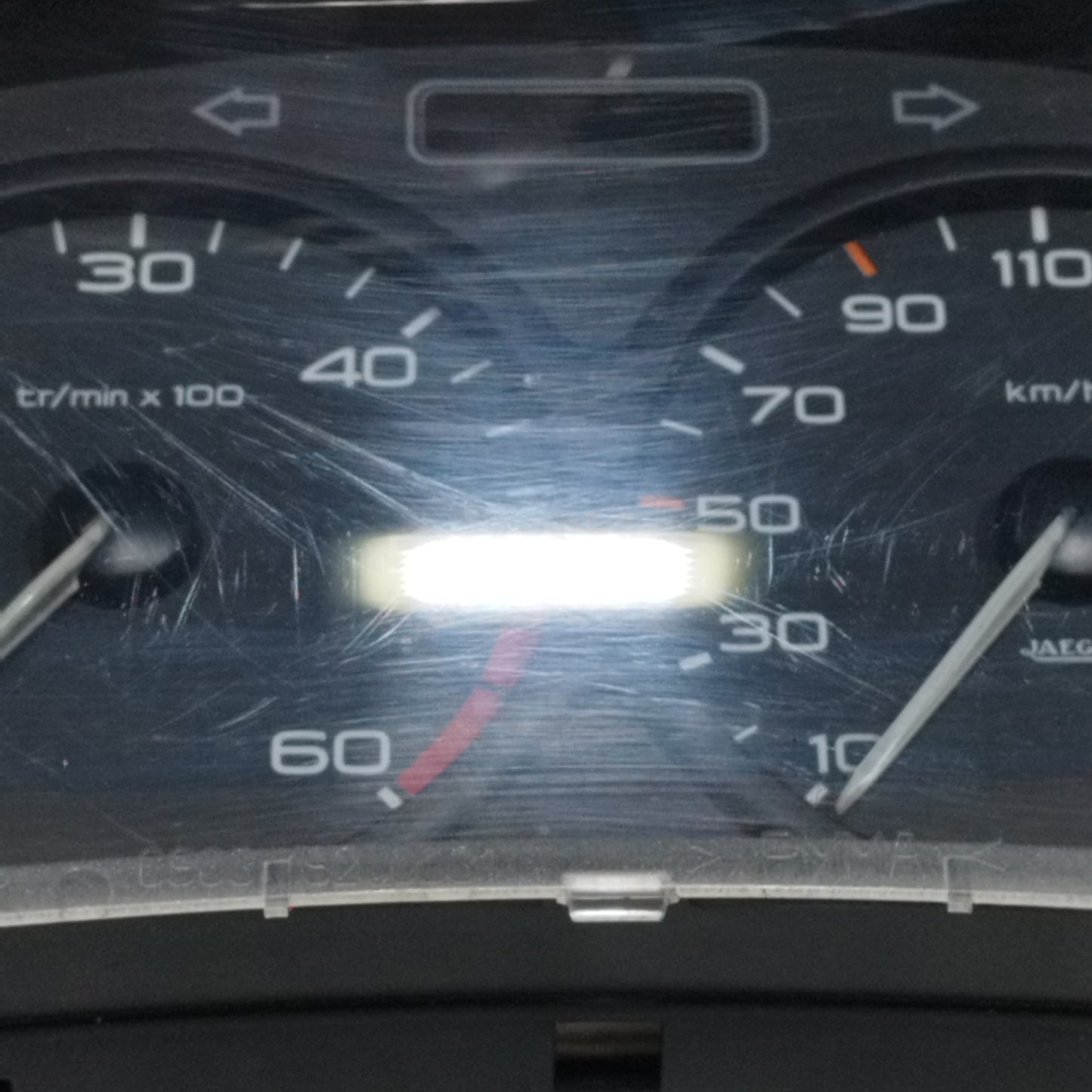 Instrument cluster Peugeot 206 1.4 D 2003 code: 09031962021 ecoAC9178