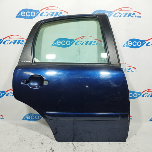 Rear right door blue Citroen C3 2003 ecoAC8370