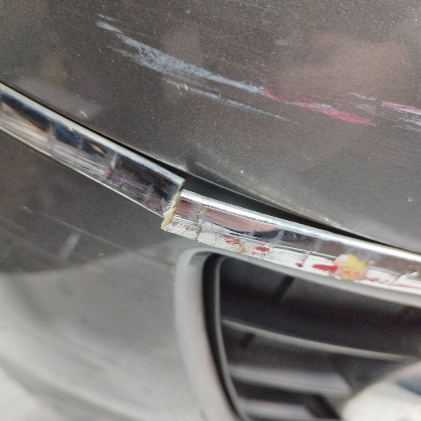 Front bumper grey Mercedes A-Class 2010 ecoAC10759