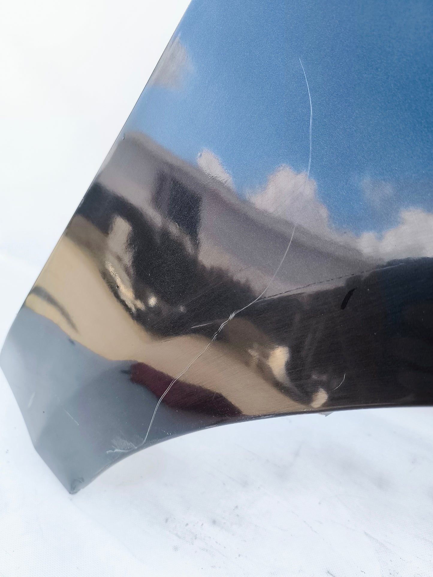 Schwarzer rechter Kotflügel Mercedes ML W164 ecoAG7003