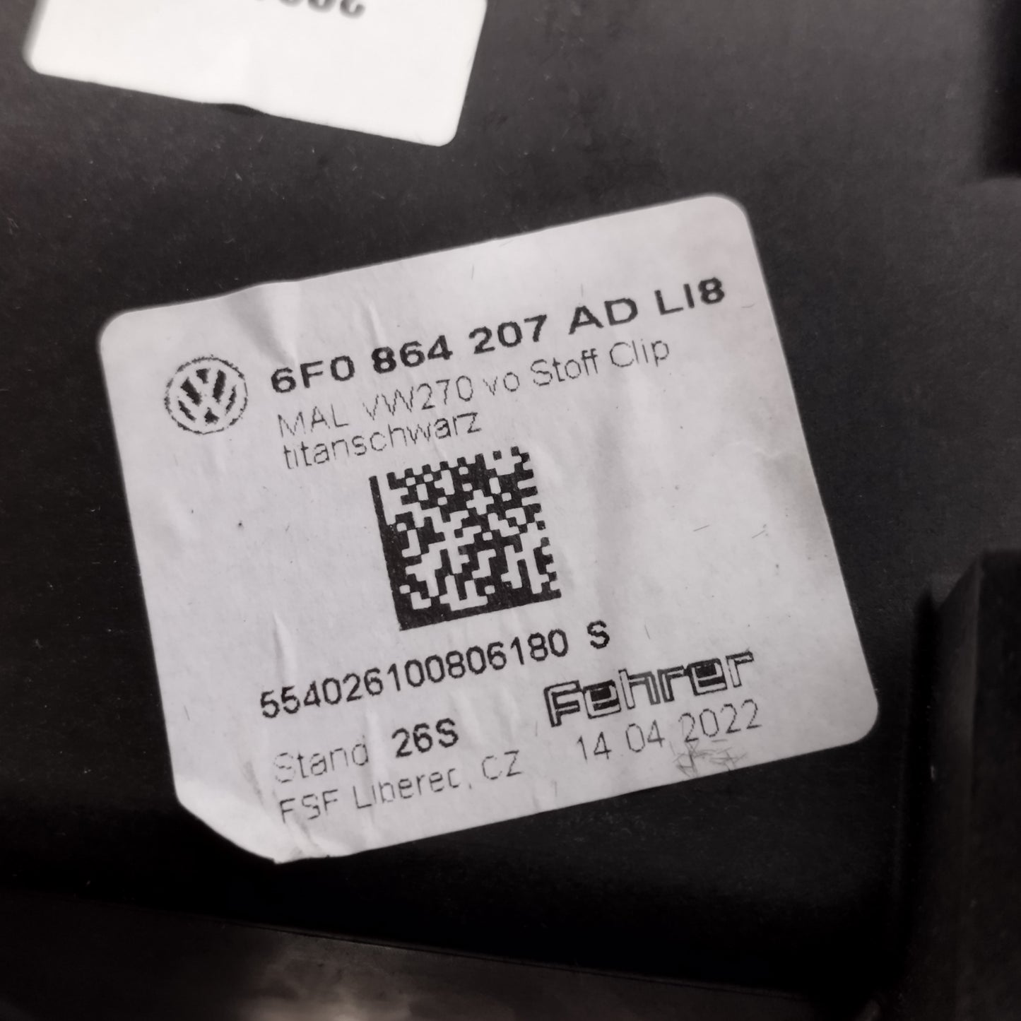 Bracciolo Centrale Volkswagen Polo 2022 Cod: 6F0864207 AD ecoAC13608