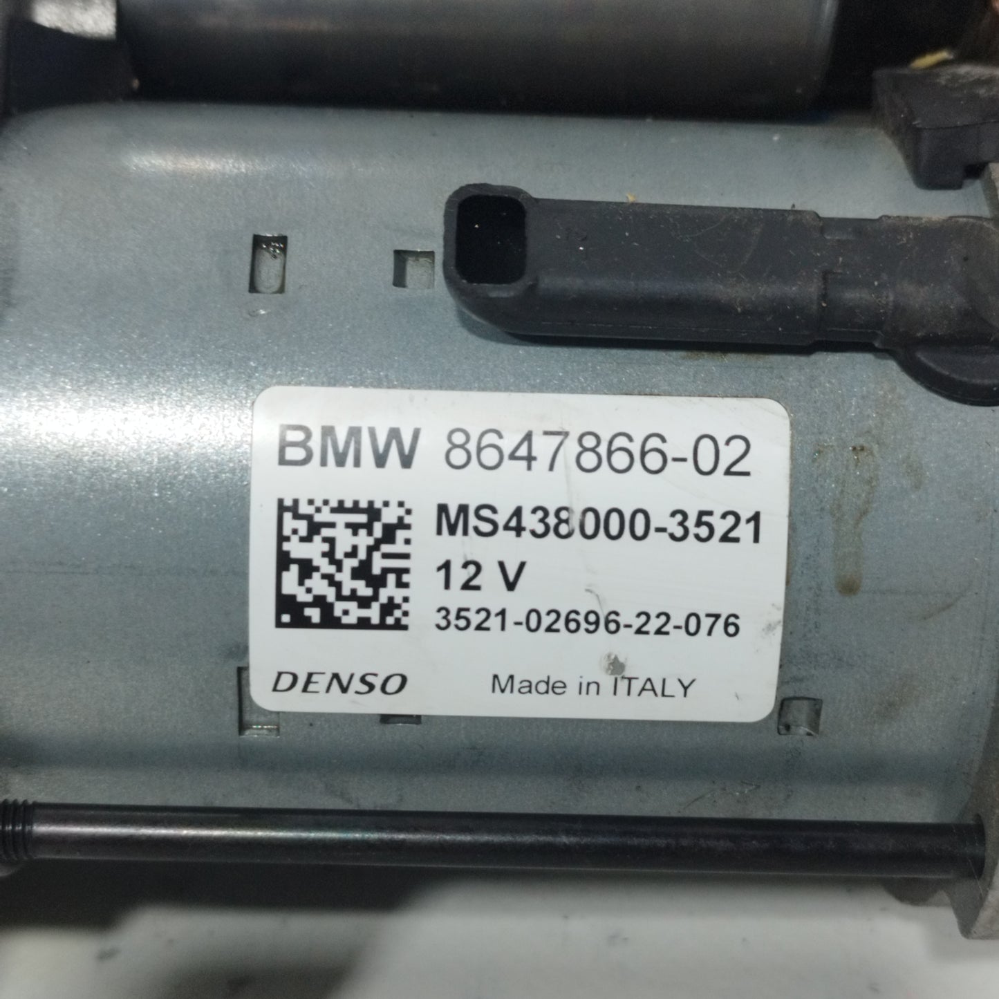 Motorino avviamento BMW Serie 1 F40 1.5 D 2021 cod: 864786602 ecoAC9517