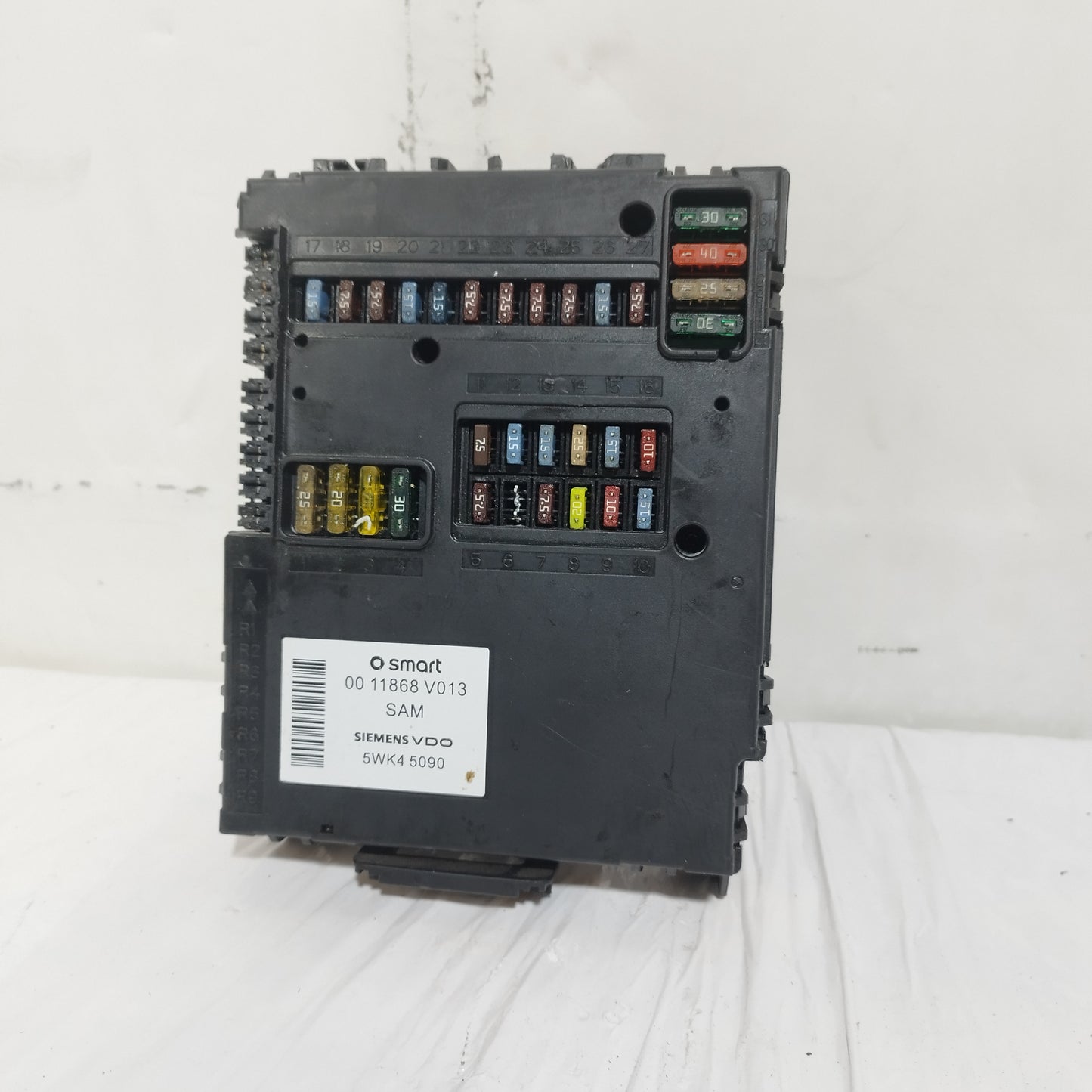 Body computer / Centralina Sam Smart Fortwo 450 2004 cod: 0011868V013 ecoAC14479