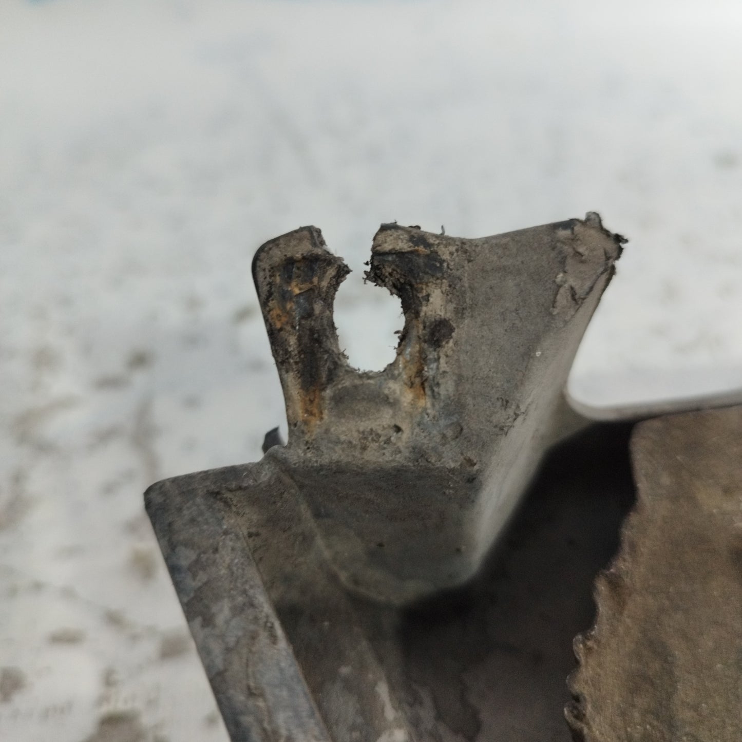 Blue center rear bumper Smart fortwo 450 2004 ecoAC9342