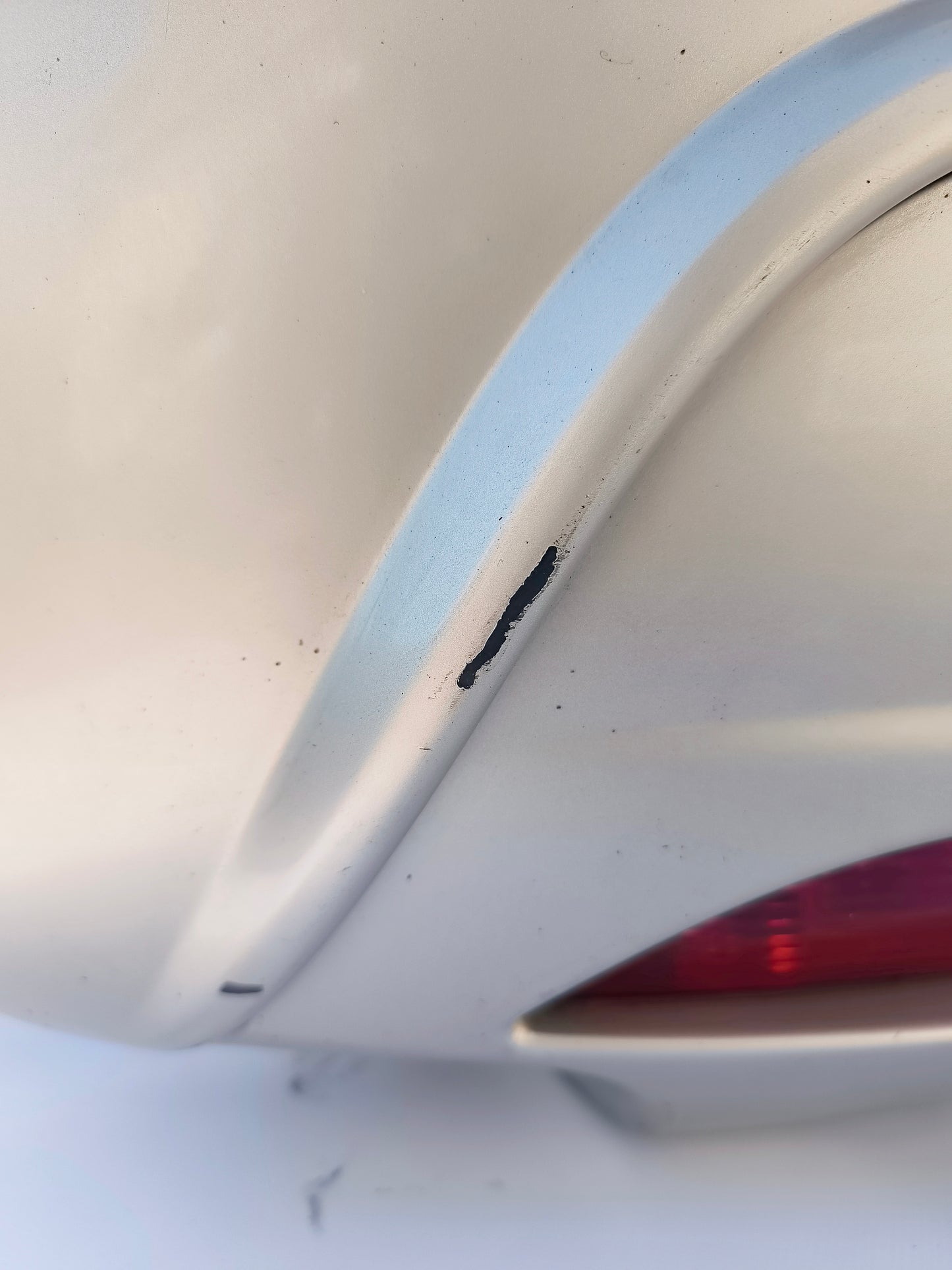 Gardenia white rear bumper Alfa Romeo Mito 2010 ecoAG6431